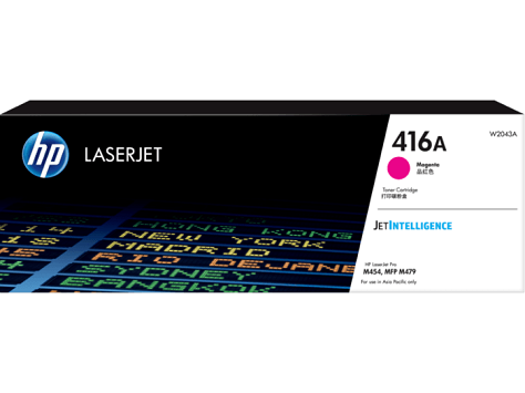 Mực in HP Color LaserJet Pro M454dn Magenta Original LaserJet Toner Cartridge (W2043A)